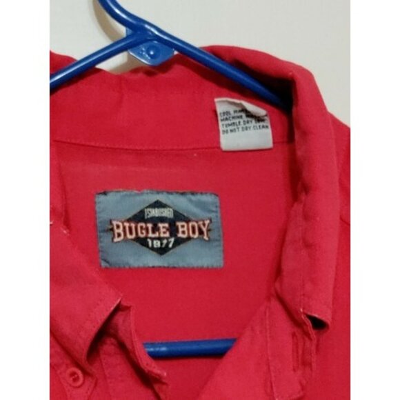 Bugle Boy Mens Shirt Button Down size Large - Picture 3 of 6